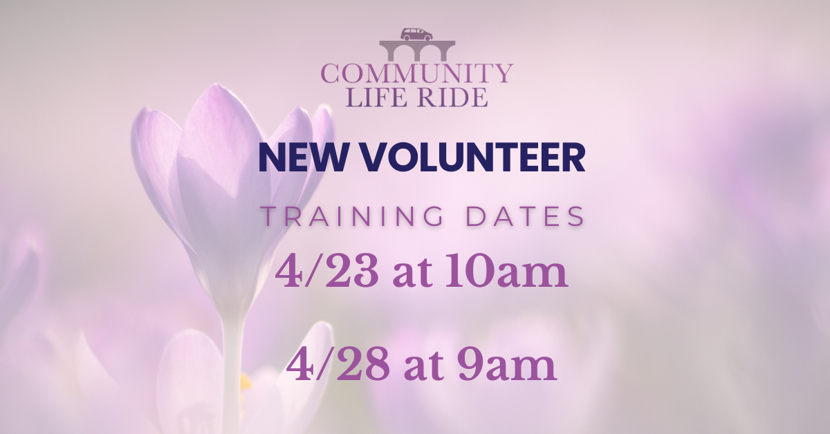 New Volunteer Training April