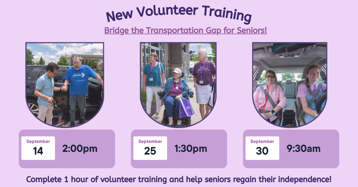 New Volunteer Training September
